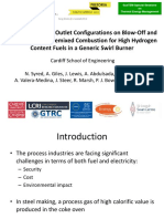 Effect of Inlet and Outlet Configurations On Blow-Off and Flash Back With Premixed Combustion For High Hydrogen Content Fuels in A Generic Swirl Burner N Syred