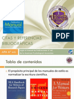 Cita y Referencias en Formato APA - FETD