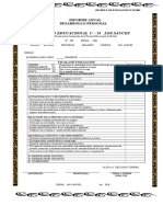 Informe Personal 2º Ciclo