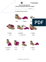 Guía Complementaria Contenidos Deficientes Mini Test Inglés I