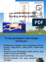 Penatalaksanaan KEP (Kurang Energi Protein)