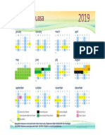 Kalendar Puasa 2019 PDF