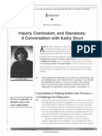 Inquiry Curriculum and Standards A Conversation With Kathy Short