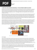 O tempo nos livros-imagem de Roger Mello - Thales Estefani e André Villas-Boas