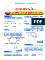 Planteo de Ecuaciones Matematica 1