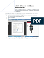 Cara Membuat Booklet A5 Di Kertas A4 Cetak Depan Belakang Lebih Mudah Dengan PDF