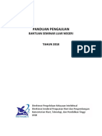 Surat Edaran Program Bantuan Seminar Luar Negeri Bagi Dosen - Peneliti Di Perguruan Tinggi