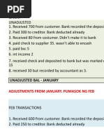 Proof of Cash - Per Jcd Example