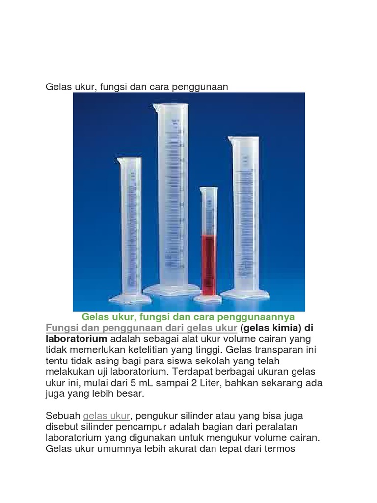 Unduh 93+ Gambar Gelas Ukur Dan Fungsi Terbaik Gratis HD