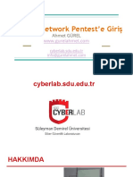 Temel Network Pentest'e Giriş