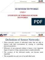 Overview of Wireless Sensor Networks