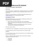 Types of Earthing (As Per IEC Standards)