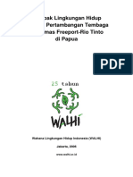 WALHI Lap Freeport Bagian 1 PDF