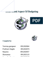 Behavioural Aspect of Budgeting