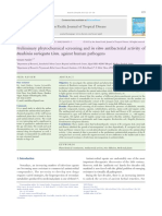 Antibacterial Activity of B Varig at A