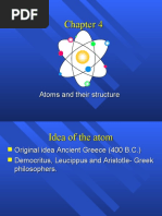 Atoms and Their Structure