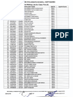 Shariar 5001311: Slno Userid Roll No Applicant Name Quota Applied Quota