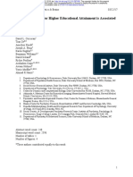 Elliott, M. L. 2018. "A Polygenic Score For Higher Educational Attainment Is Associated With Larger Brains"