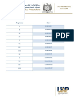 Claves Por Plantel