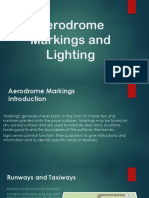 Aerodrome Markings and Lighting