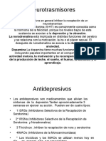 Neurotransmisores y antidepresivos