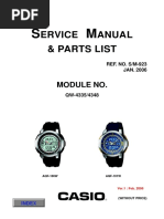 Casio Aqf101 User Manual