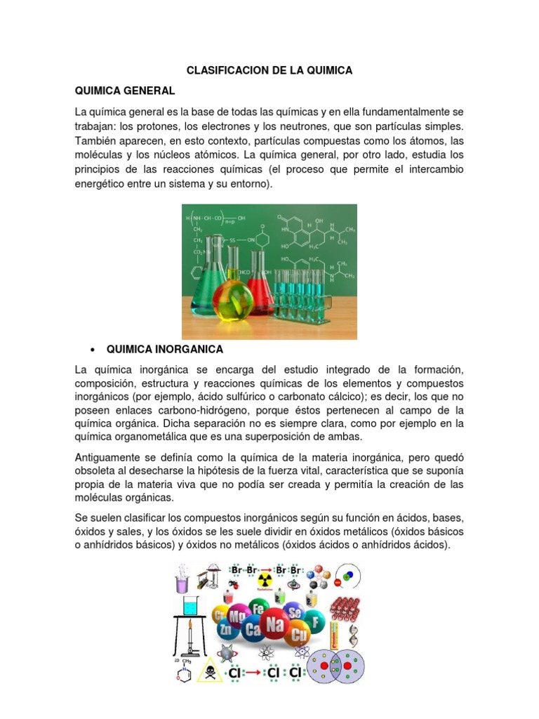 De Que Trata Fisica O Quimica