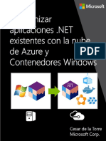 Applications With Azure Cloud and Windows Containers (Ebook) Es Es