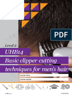 Basic Clipper Cutting Techniques For Men's Hair: Level 2