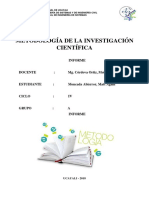 Informe Investigación Científica