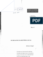 TEXTO 9 HELENICE CIAMPI - Os Desafios Da História Local