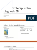 Resep Fitoterapi Untuk Diagnosis ED - Tata Dimas