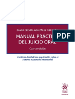 Manual Práctico Del Juicio Oral (Cuarta Edición)