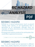 Seismic Hazard Analysis