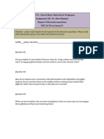 MUED 376 - Choral Music, Materials & Techniques Assignment 10S. Dr. Alice Hammel Chapter 8 Discussion Questions DUE 10/30 On Canvas!!!