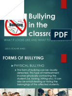 Classroom Bullying Guide