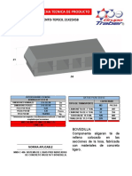 Ficha Tecnica de Bovedilla 21 X 25 X 58