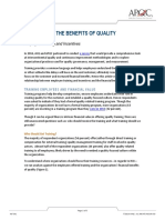 K07391 - Quantifying The Benefits of Quality-Part Four - Industry Week