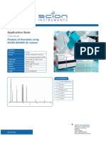 Analysis of Aromatics Using SCION WAXMS GC Column