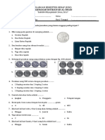 Contoh Soal USG Kelas 2 SD MI