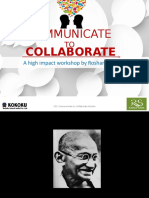 Communicate To Collaborate