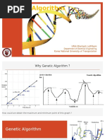 Genetic Algorithm: Ulfah Khairiyah Luthfiyani Korea National University of Transpotation