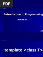 Introduction To Programming