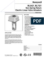 Actuator Honeywell ML6421