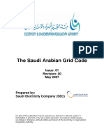 Saudi Arabian Grid Code