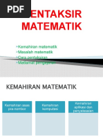 Pentaksiran Matematik