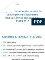 1. Curs Postuniv. ISO 15189 Cerinte Tehnice 2017- Suport Curs