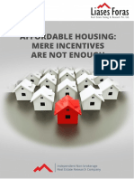 Affordable Housing Mere Incentives Are Not Enough