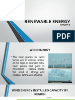 Renewable Energy