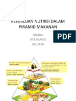 Keperluan Nutrisi Dalam Piramid Makanan